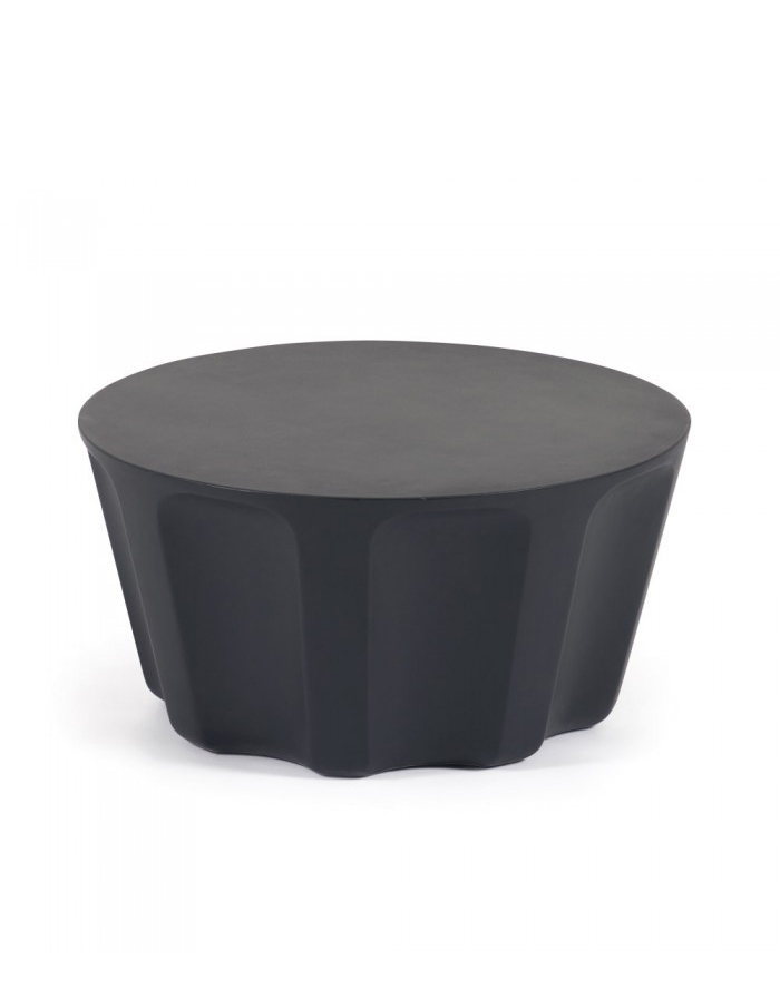 Table basse ronde de jardin Vilandra en ciment
