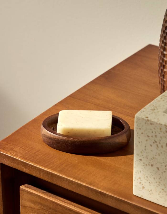 Porte-savon Fraz en bois d’acacia